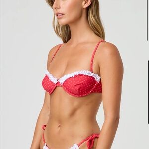 Glassons Balconette Frill Trim Bikini Set